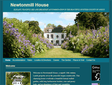 Tablet Screenshot of newtonmillhouse.co.uk